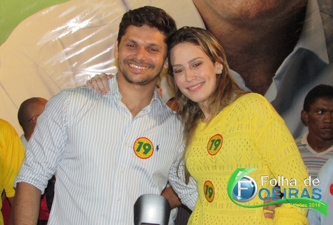 Abimael Rocha e Alexsandra Tapety participam de convenção em Oeiras